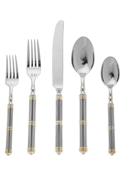 Ricci Argentieri Castello 20-piece Flatware Set In Gold