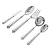 Ricci Argentieri Leopardo 5-piece Hostess Flatware Set In Silver