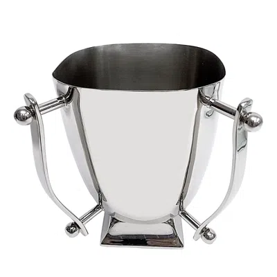Ricci Argentieri Nickel Plate Washing Cup In Silver