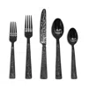 Ricci Argentieri Parisian Garden 20 Pc Flatware Set In Black