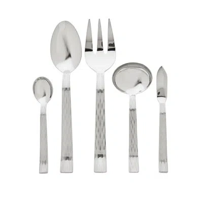 Ricci Argentieri Pioggia 5 Piece Hostess Set