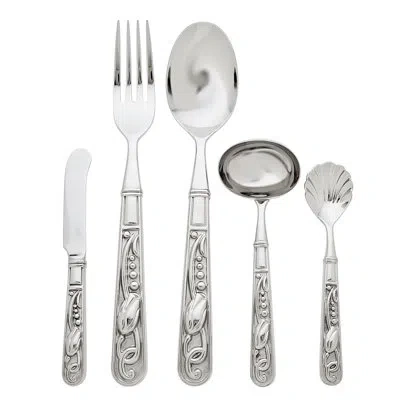 Ricci Argentieri Primavera 5 Piece Hostess / Serving Set