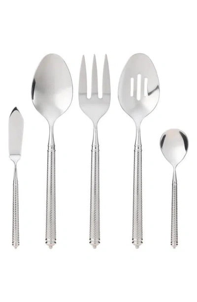 Ricci Argentieri Solitaire 5-piece Hostess Set In Silver
