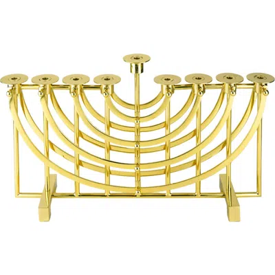 Ricci Argentieri Suspended Menorah In Gold