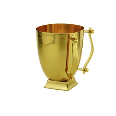 Ricci Argentieri Suspension Washing Cup In Gold