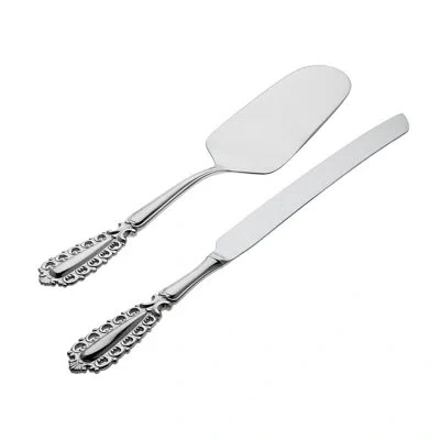 Ricci Argentieri Villa D'este 2 Piece Cake Serving Set