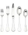 RICCI ARGENTIERI RICCI ARGENTIERI VIOLINO 18/10 STAINLESS STEEL 5PC FLATWARE SET. SERVICE FOR 1