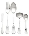 RICCI ARGENTIERI RICCI ARGENTIERI VIOLINO 18/10 STAINLESS STEEL SATIN 5PC HOSTESS SET