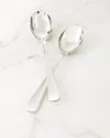 Ricci Silversmith Ascot Salad Serving Set In Silver