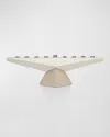 Ricci Silversmith Frank Lloyd Wright Ark Menorah In Silver