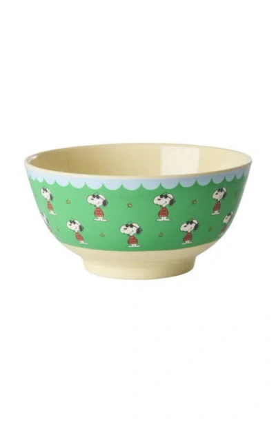 Rice By Rice Bowl Snoopy In Green