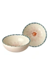 Rice By Rice Hand-painted Ceramic Bowl