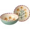Rice By Rice Hand-painted Ceramic Bowl