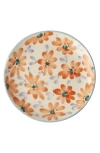Rice By Rice Hand-painted Ceramic Cake Plate