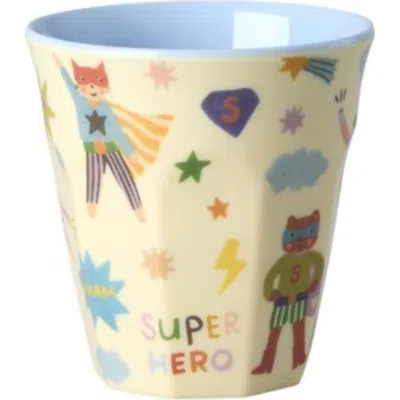 Rice By Rice Melamine Kids Cup Hero In Multi