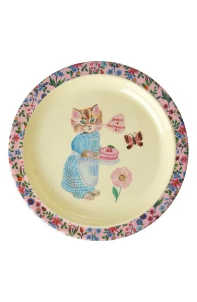 Rice By Rice X Nathalie Lété Melamine Kid's Lunch Plate