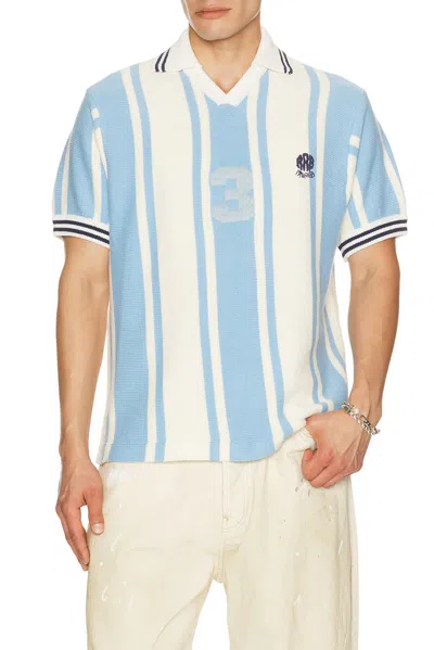 Rice Nine Ten Knitted Soccer Shirt In Multi