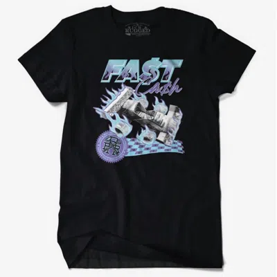 Rich & Rugged Apparel Men's Fast Cash T Shirt In Black/blue/purple In Multi