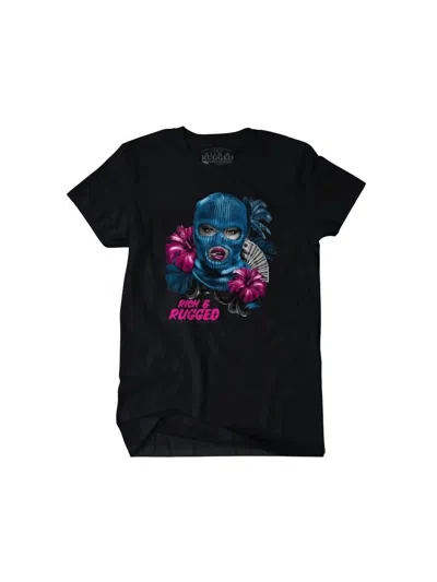 Rich & Rugged Apparel Men's Plain Jayne T Shirt In Black