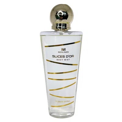 Rich & Ruitz Ladies Slices D'or Body Mist 8.4 oz Fragrances 6291100136629