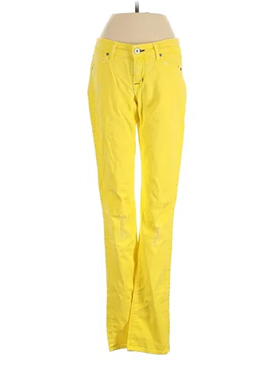 Pre-owned Rich & Skinny Jeans In Yellow