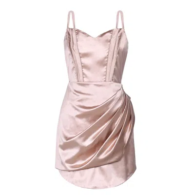 Richa Sharma Women's Neutrals Moonlight Dress In Pink