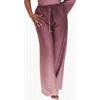Richantee High Waisted Wide Leg Drawstring Pants In Pink