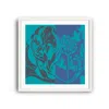 Richard Allan London Blue / Grey Blue Aster Art Print