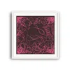 Richard Allan London Pink / Purple / Brown Pink Elegance Art Print