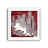 Richard Allan London Red Zen Art Print