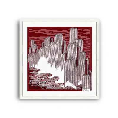 Richard Allan London Red Zen Art Print