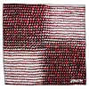 Richard Allan London Women's Black / White / Red Red Dash Silk Neckerchief In Multi