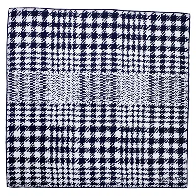 Richard Allan London Women's Blue / Grey / Silver Navy Scot Silk Neckerchief In Multi
