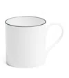 Richard Brendon Bone China Line Mug In White