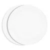Richard Brendon Coupe Dinner Plate, Set Of 2 In White