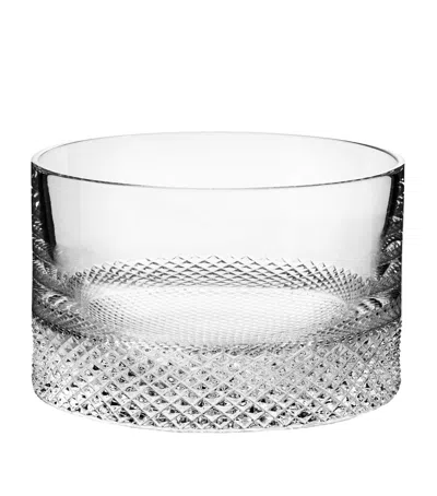 Richard Brendon Diamond Ice Bucket In Clear