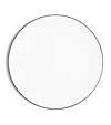 Richard Brendon Line Coupe Dinner Plate In Black
