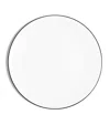 Richard Brendon Line Coupe Salad Plate In Black