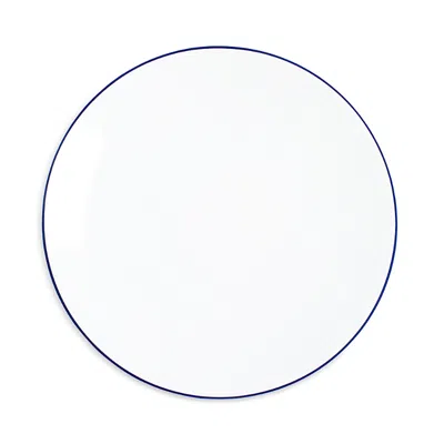 Richard Brendon Line Coupe Side Plate, Set Of 2 In Blue / White