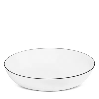 Richard Brendon Line Matte Black Large Coupe Bowl, Set Of 2