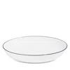 Richard Brendon Line Medium Coupe Bowl In Blue / White