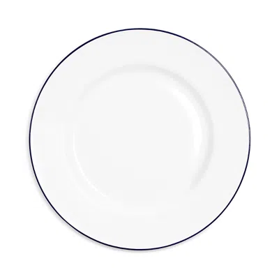 Richard Brendon Line Rimmed Side Plate In White