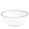Richard Brendon Line Small Dip Bowl In Blue / White