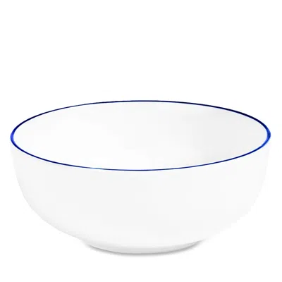 Richard Brendon Line Small Dip Bowl In Blue / White