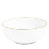 Richard Brendon Line Small Dip Bowl In Gold/ White