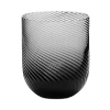 Richard Brendon Set Of 2 Optic Smoke Tumblers In Smoke