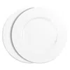 Richard Brendon White Rimmed Side Plate, Set Of 2 In White