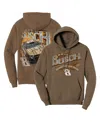 Richard Childress Racing Team Collection Men's Brown Kyle Busch Rebel Bourbon Pullover Hoodie In Brown