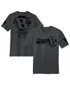 Richard Childress Racing Team Collection Men's Charcoal Kyle Busch Lifestyle T-shirt In Charcoal
