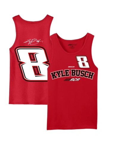 Richard Childress Racing Team Collection Men's  Red Kyle Busch Tank Top